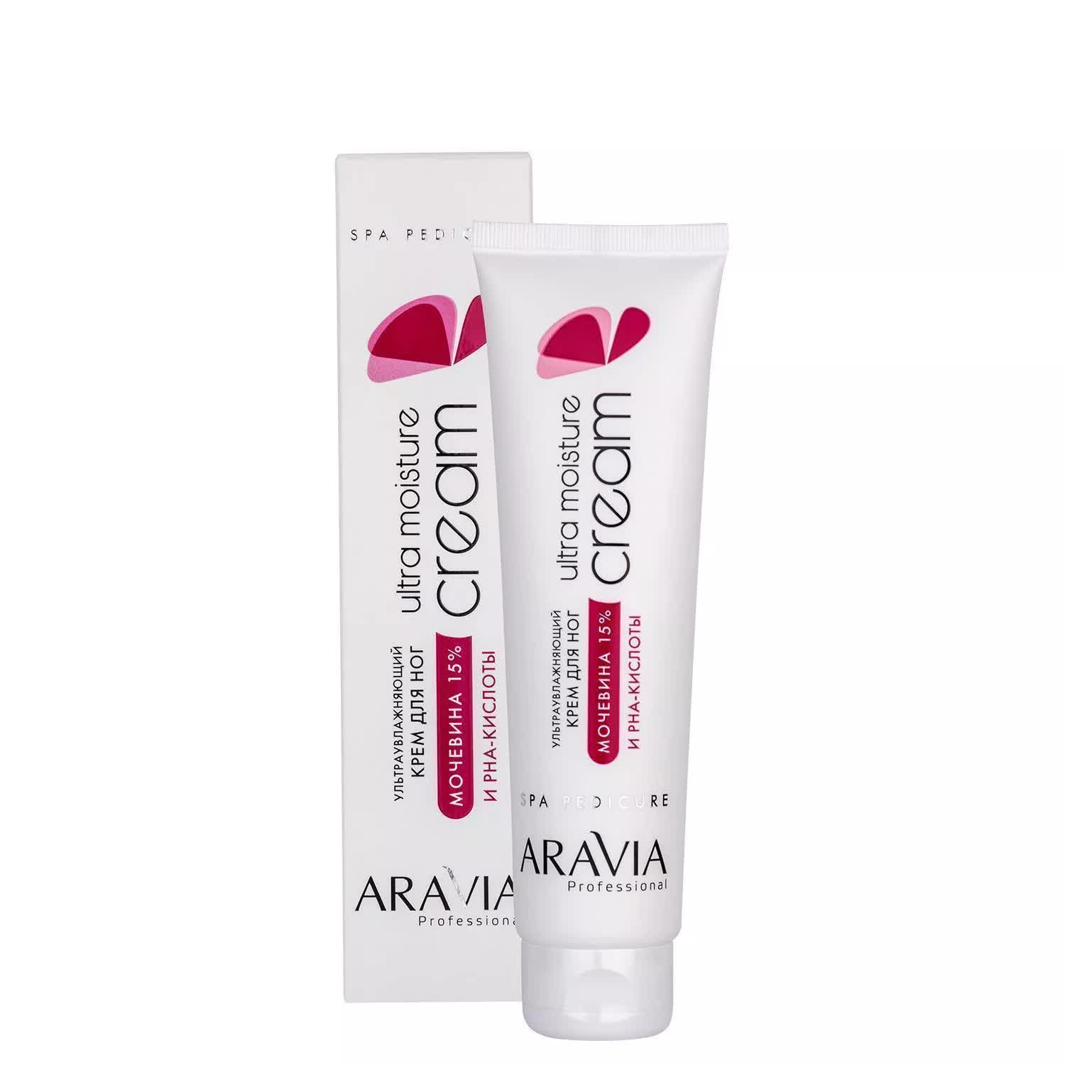 

Крем для ног Aravia Professional с мочевиной и рна-кислотой смягчающий 100 мл