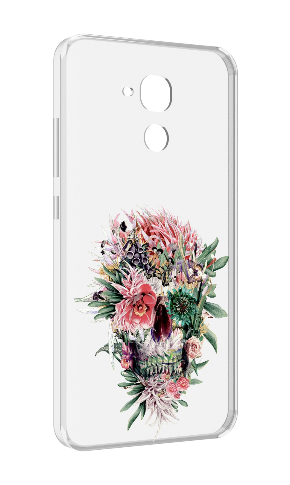 

Чехол MyPads череп из цветов для Huawei Honor 5C/7 Lite/GT3 5.2, Прозрачный, Tocco