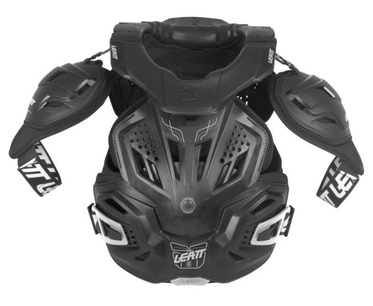 Защита панцирь+ шея Leatt Fusion Vest 3.0, Black, L/XL, 2024