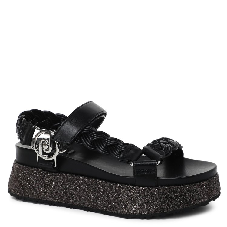 

Босоножки женские Liu Jo SA3021 черные 39 EU, Черный, SA3021