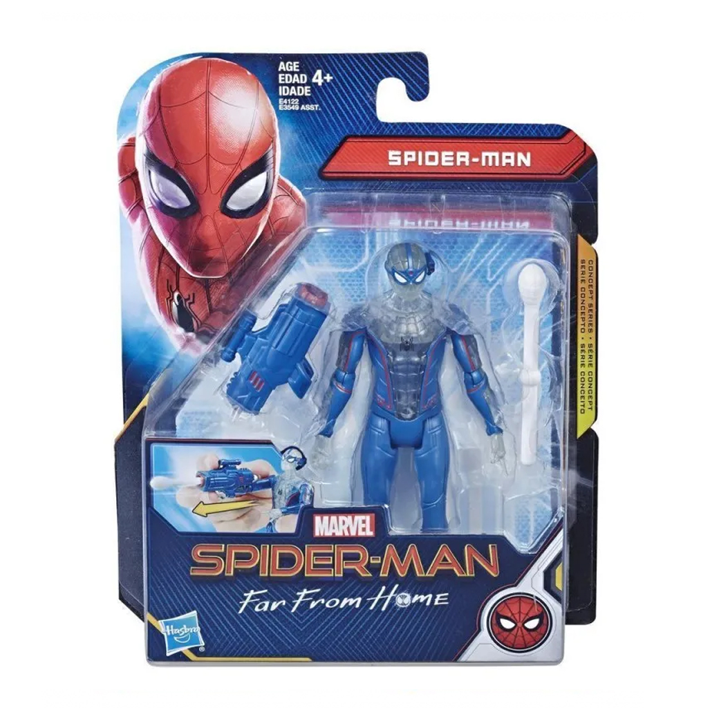 Фигурка Hasbro Мстители Человек-паук синий 15 см человек паук и мстители