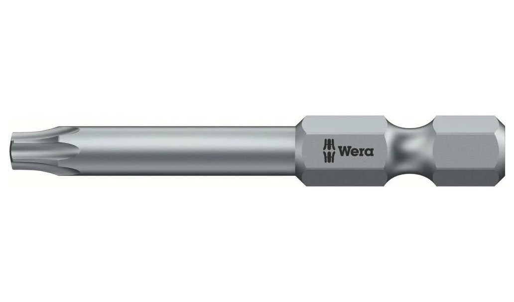 фото Wera 867/4 z ipr torx plus® (5-lobe torx) бита 5-лучевая, с отверстием под штиф