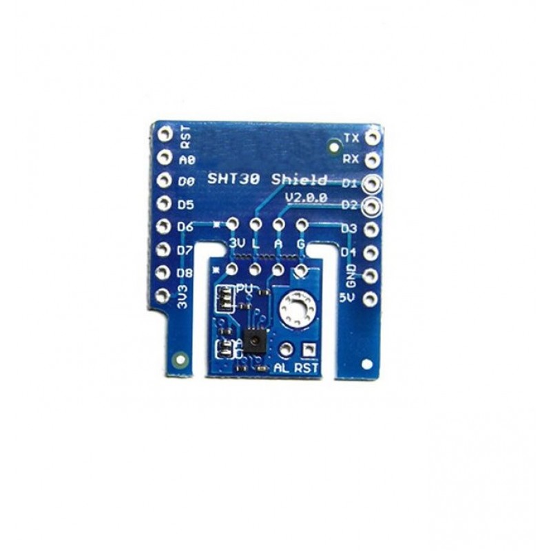 

Микроконтроллеры, платы и датчики Робототехника WeMos D1 mini SHT30 Shield, D1 mini SHT30 Shield