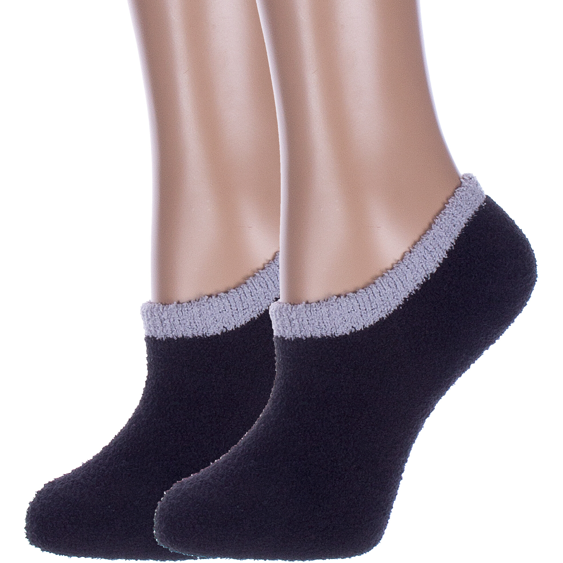 Комплект носков женских Hobby Line 2-Нжмпу2036 черных 36-40, 2 пары