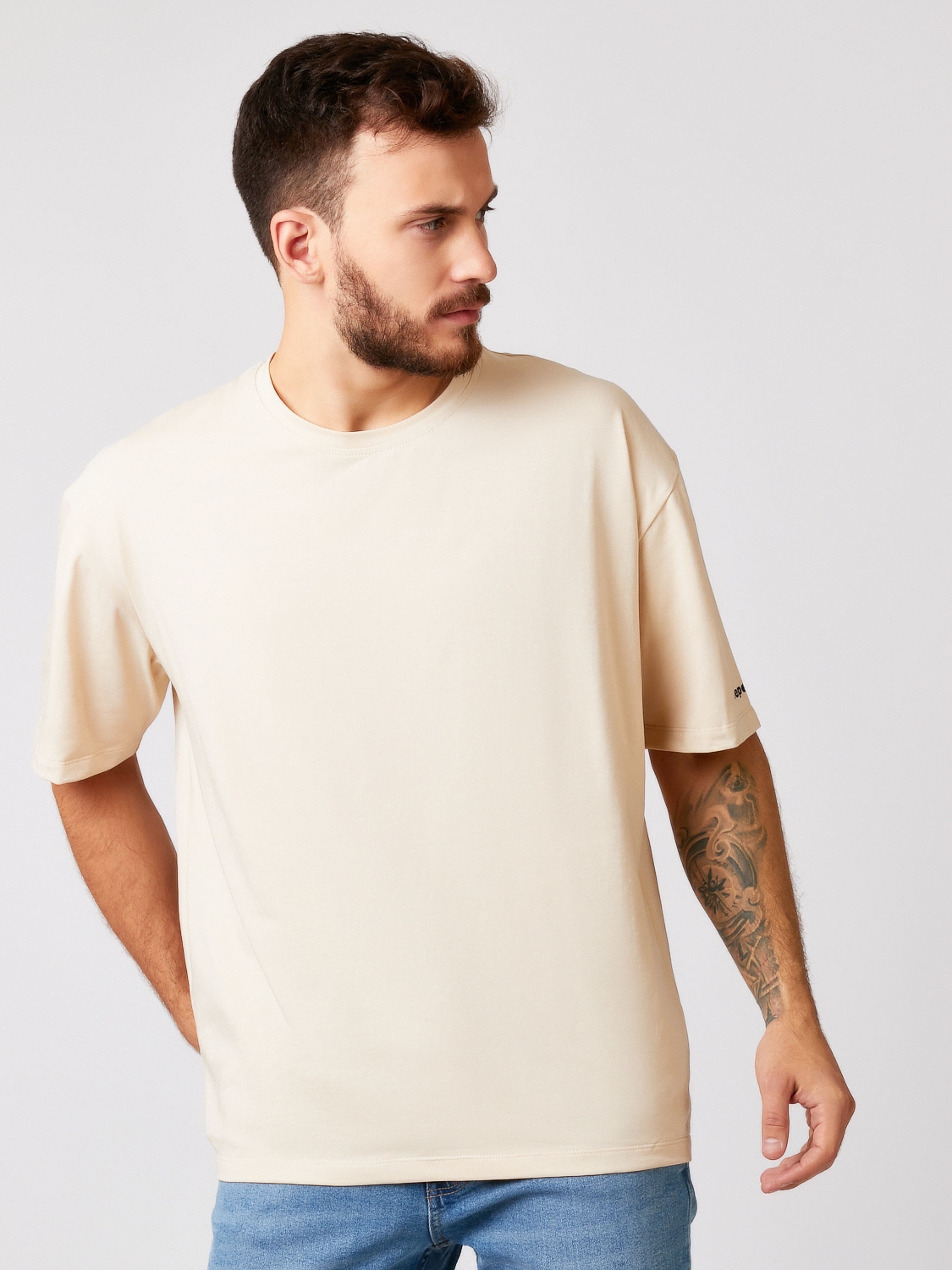 

Футболка мужская depends TSM1 бежевая XXL, TSM1