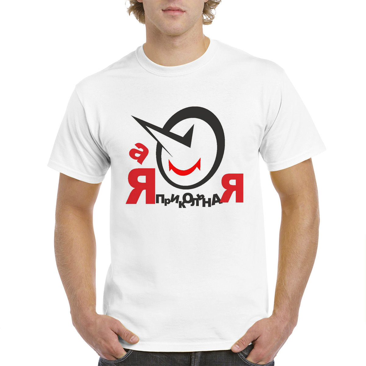 

Футболка женская CoolPodarok M0114256 белая 48 RU, Белый, M0114256