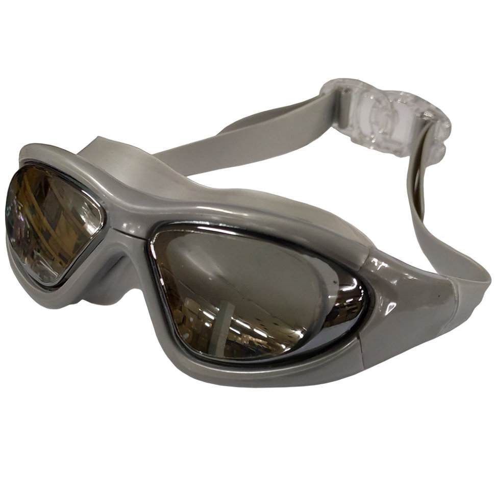 фото B31537-9 очки для плавания взрослые полу-маска (серебро) magnum
