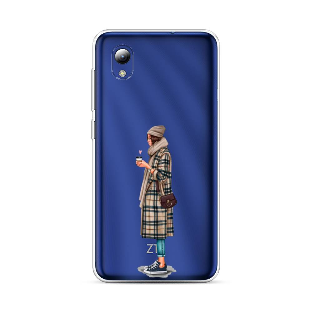 

Чехол на ZTE Blade A3 2019 "Утренний кофе", Коричневый;бежевый, 134750-6