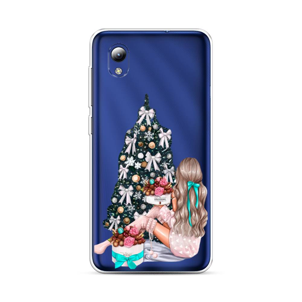 

Чехол на ZTE Blade A3 2019 "New Year", Зеленый;бежевый;голубой, 134750-5