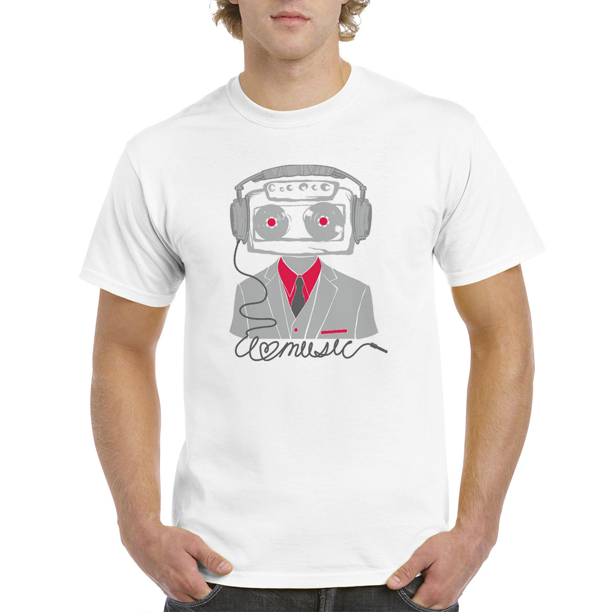 

Футболка унисекс CoolPodarok M0114275 белая 48 RU, Белый, M0114275