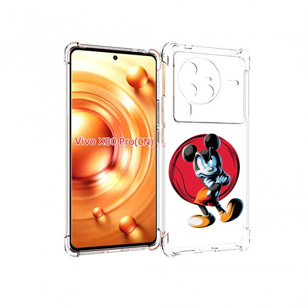 

Чехол MyPads злой-микки для Vivo X80 PRO, Прозрачный, Tocco