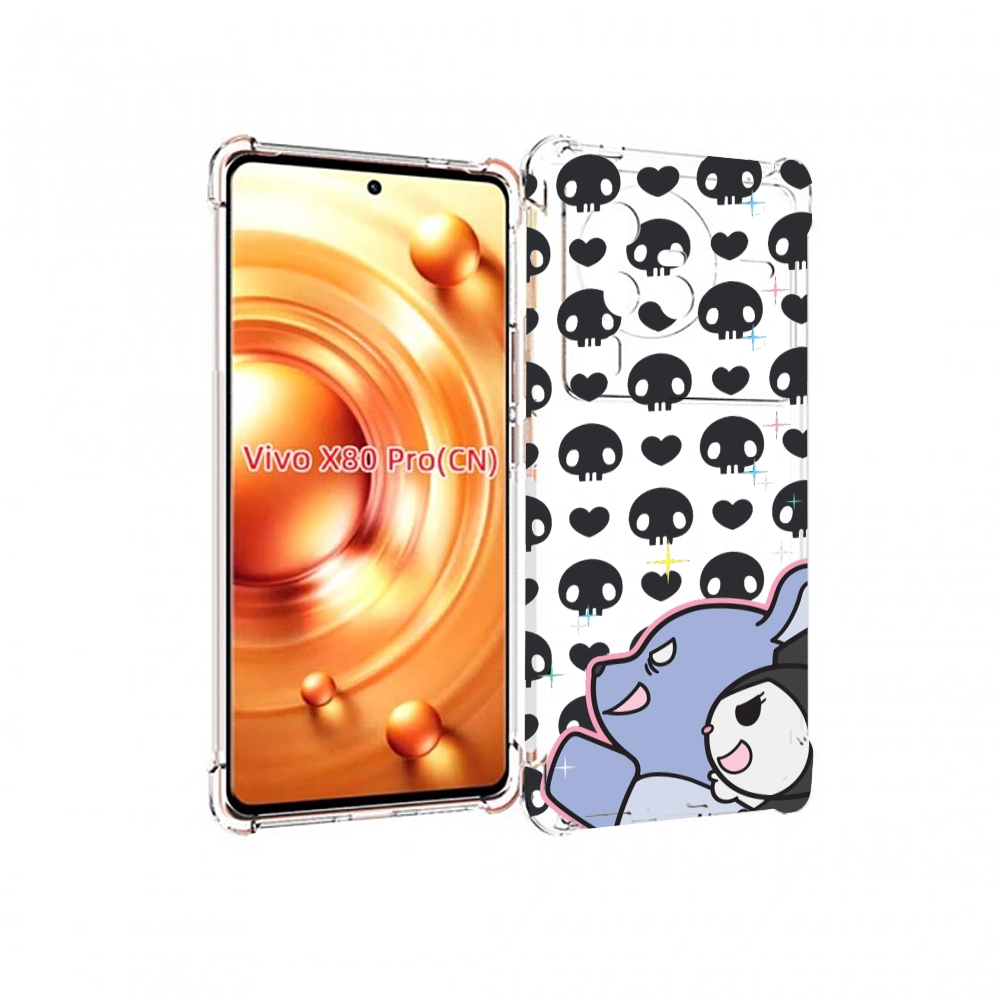 

Чехол MyPads злые-мини-животные детский для Vivo X80 PRO, Прозрачный, Tocco