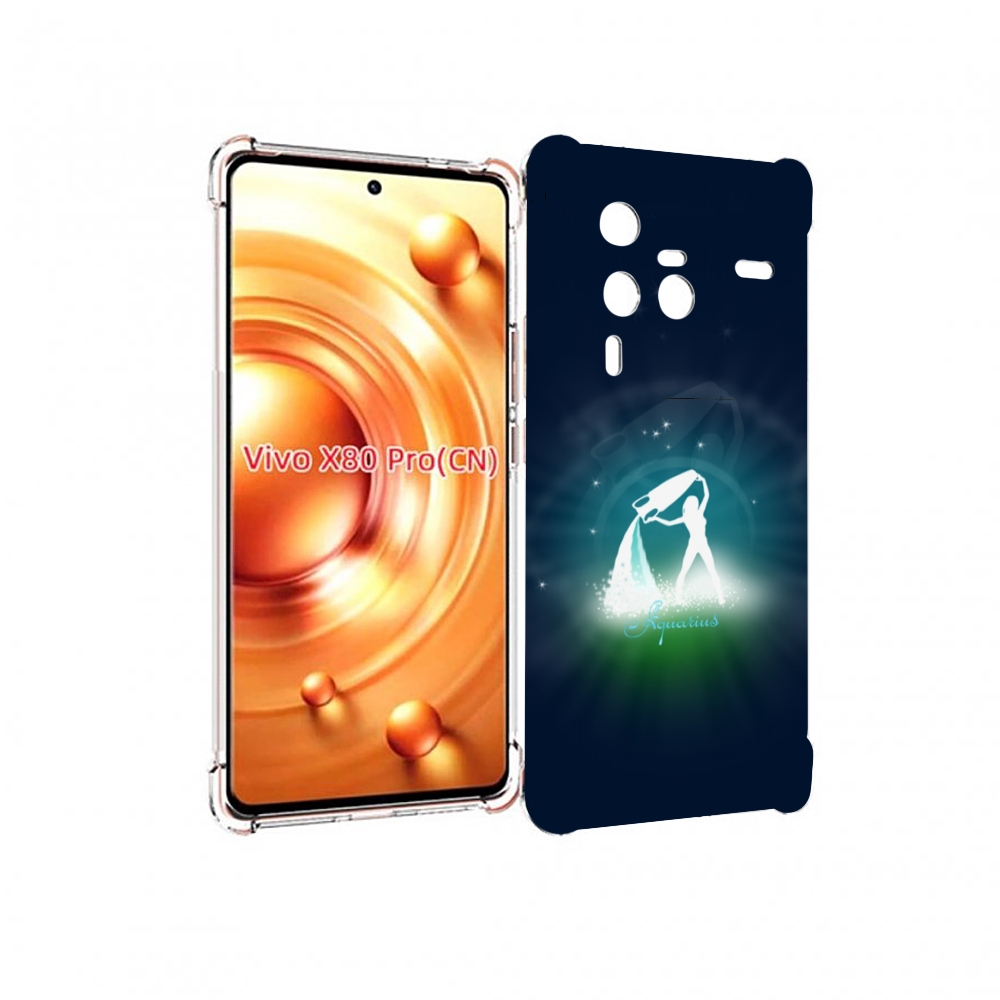 

Чехол MyPads знак зодиака водолеи 1 для Vivo X80 PRO, Прозрачный, Tocco
