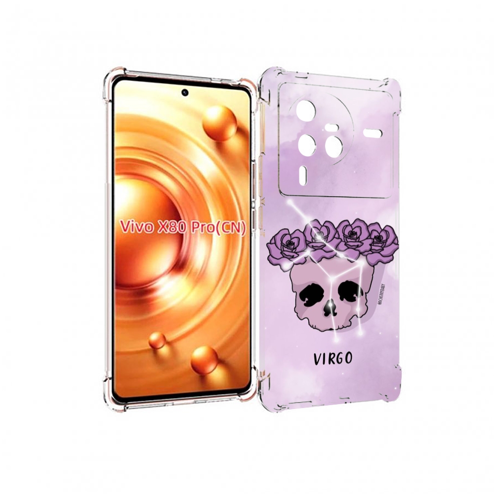 

Чехол MyPads знак зодиака дева 2 для Vivo X80 Pro, Прозрачный, Tocco