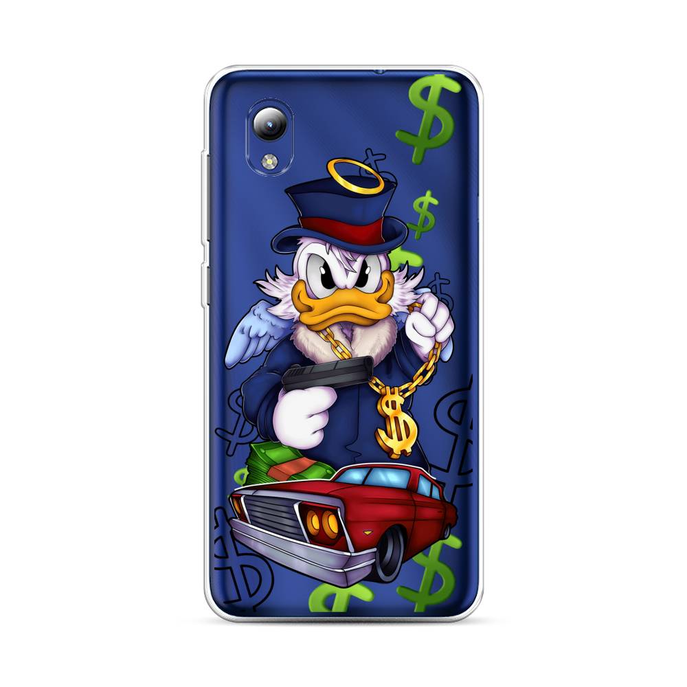 

Чехол на ZTE Blade A3 2019 "Scrooge McDuck with a Gold Chain", Красный;синий;белый, 134750-6