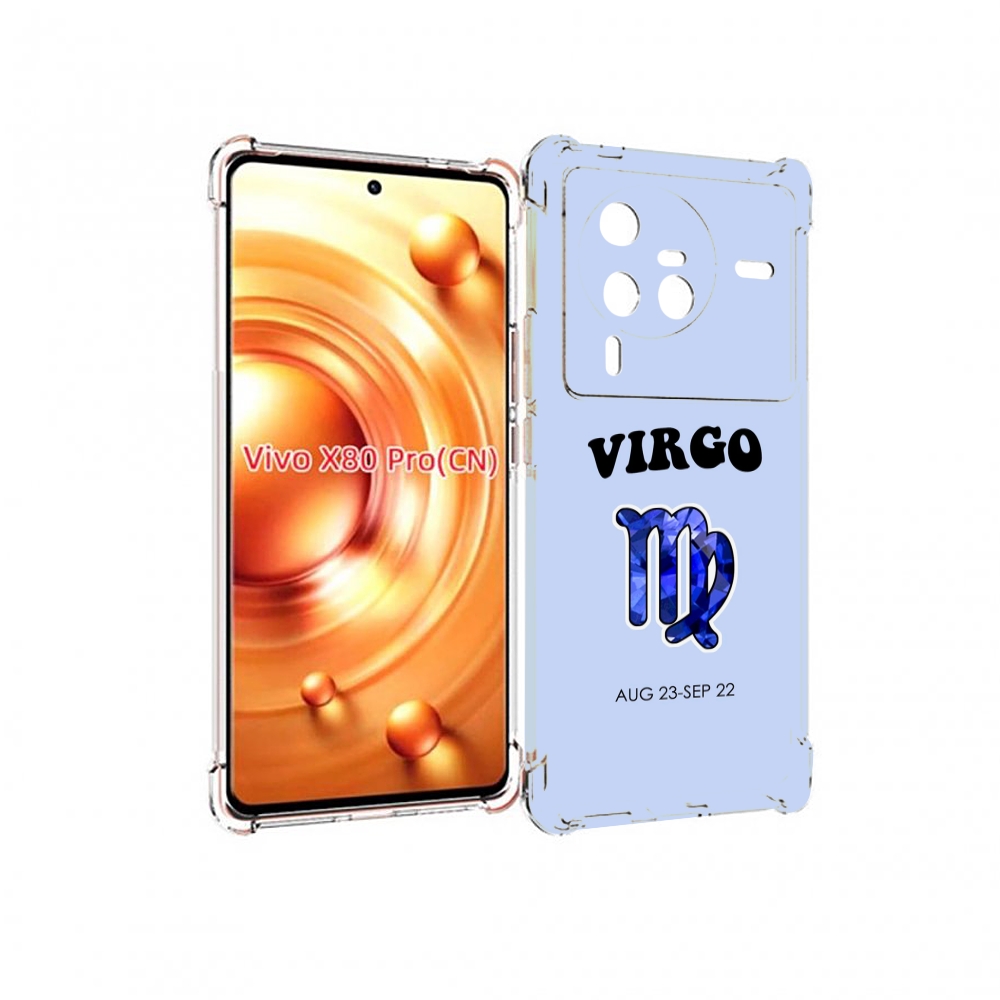 

Чехол MyPads знак-зодиака-дева-1 для Vivo X80 PRO, Прозрачный, Tocco