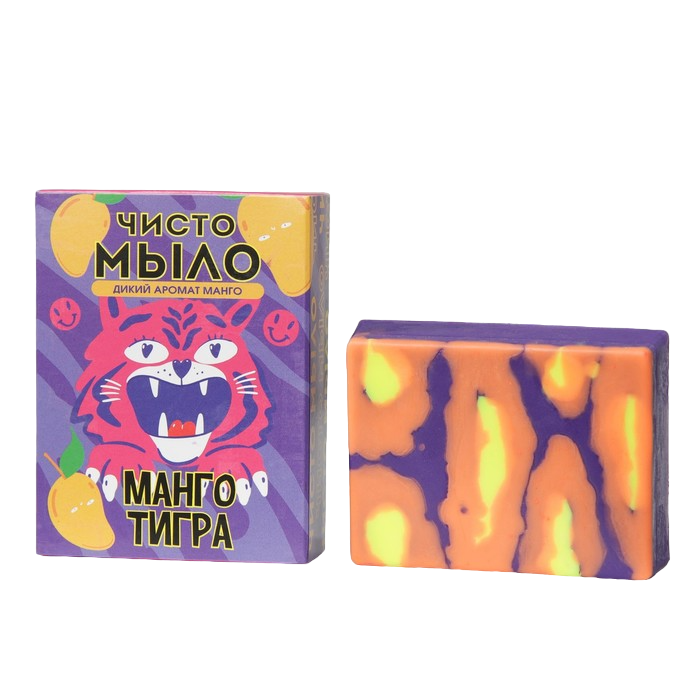 

Чисто МЫЛО «Манго тигра», 100 г, Wild collection