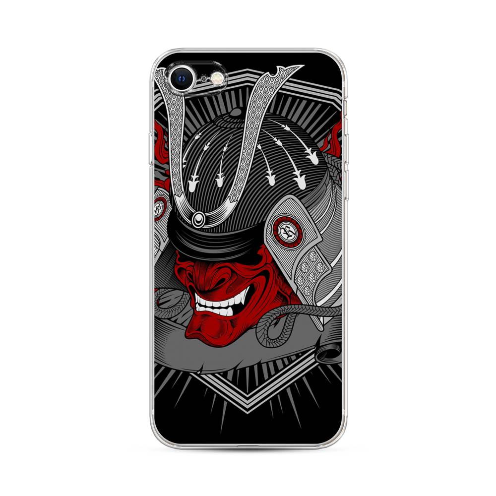 

Чехол на Apple iPhone 7 "Красная маска самурая", Белый;красный;черный, 14850-4
