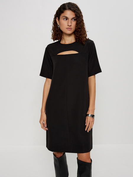 

Платье женское ZARINA 2462029575 черное XS, Черный, 2462029575