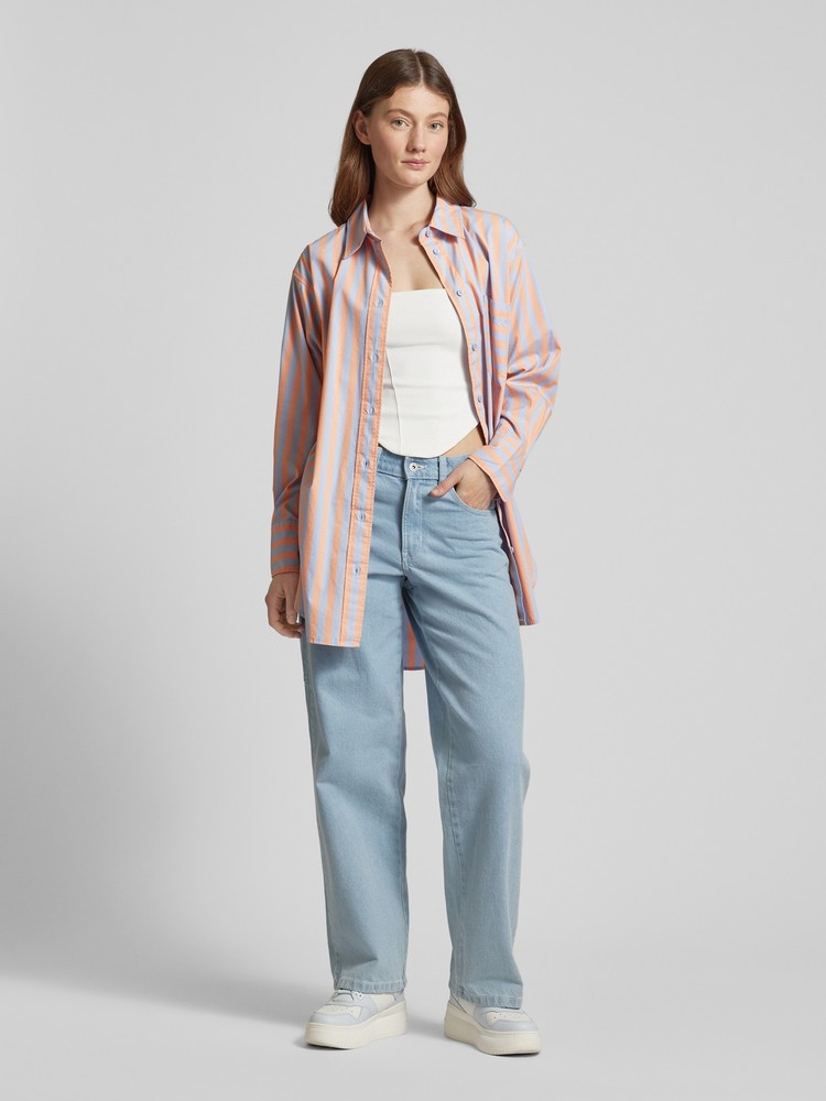 

Рубашка женская TOM TAILOR 1032792 оранжевая L, Оранжевый, 1032792