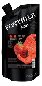 

Пюре из клубники Ponthier Strawberry замороженное 1 кг