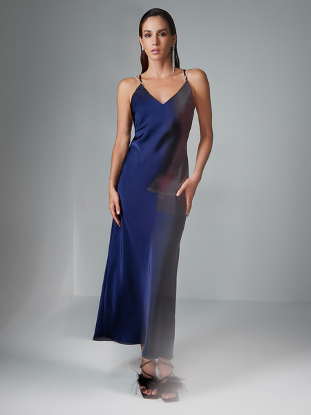 

Платье женское ZARINA 2462004504 синее XS, 2462004504