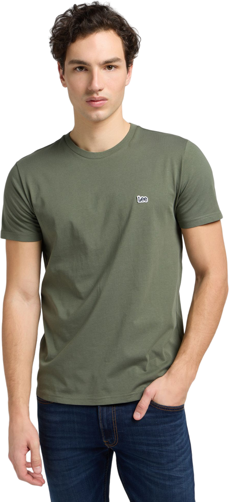 

Футболка мужская Lee SS PATCH LOGO TEE зеленая XL, Зеленый, SS PATCH LOGO TEE