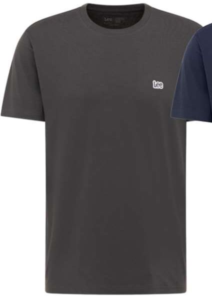 

Футболка мужская Lee SS PATCH LOGO TEE серая M, Серый, SS PATCH LOGO TEE