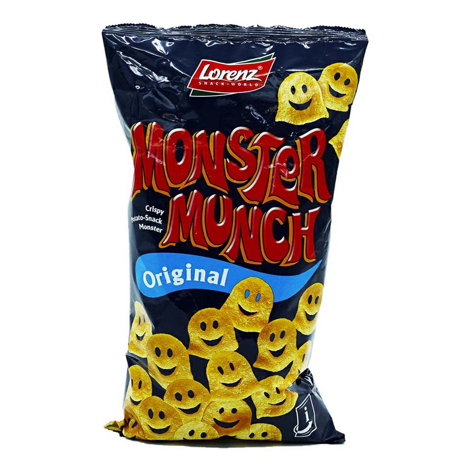 фото Снеки картофельные lorenz monster munch оригинальные 75 г