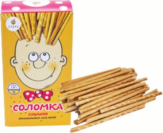 

Соломка Стерх сладкая 250 г