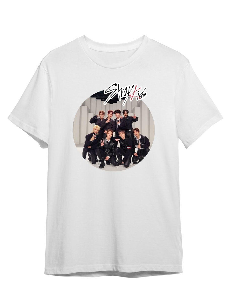 

Футболка унисекс Каждому Своё Stray Kids/K-Pop/Корея MGSK14 белая 3XL, "Stray Kids/K-Pop/Корея" MGSK14