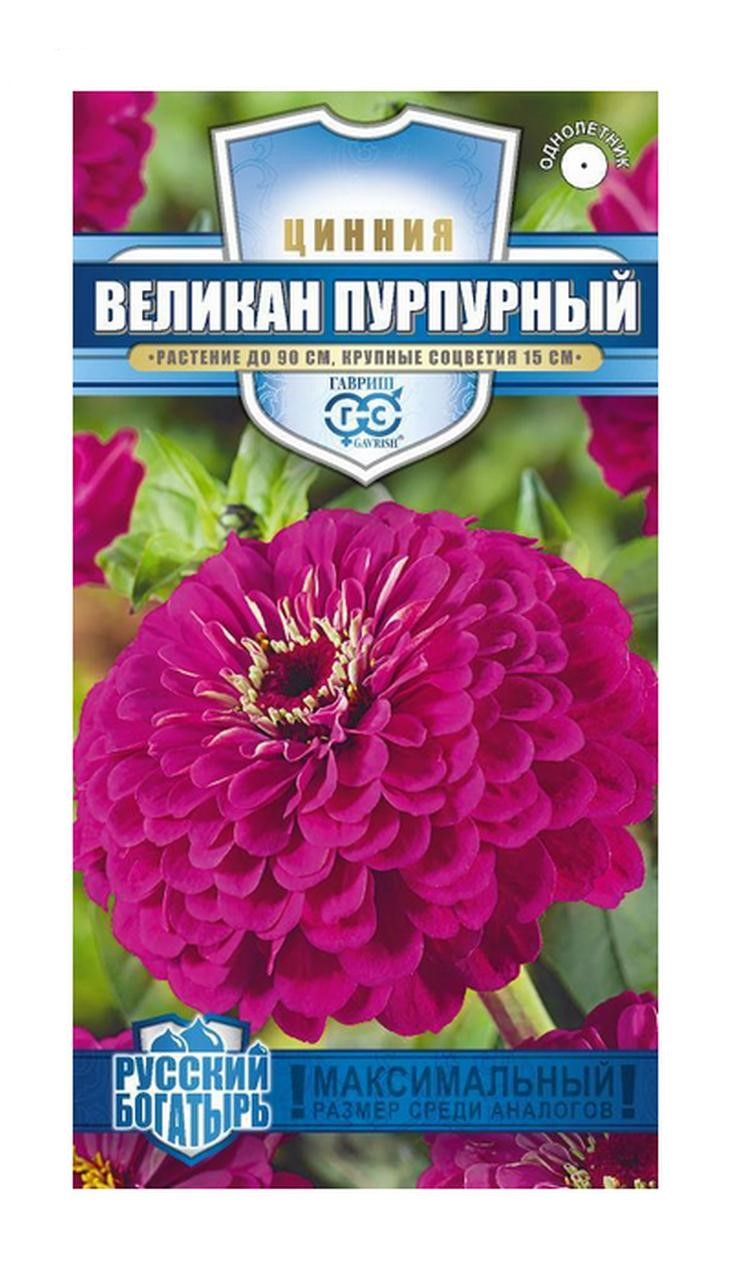 

Семена. Цинния "Великан пурпурный" (вес: 0,3 г)