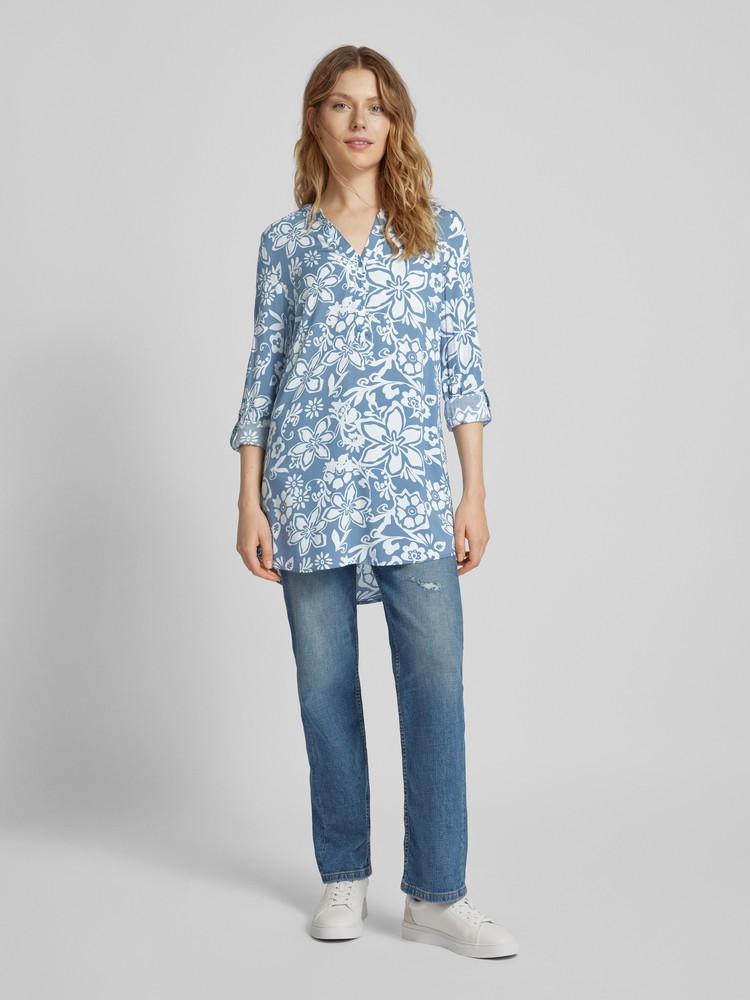 Блуза женская CHRISTIAN BERG 567708260 синяя 42 EU 6998₽