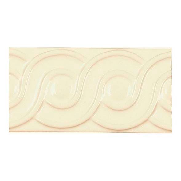 

Бордюр Adex Neri Relieve Clasico Biscuit керамика бежевый 7,5 х 15 см