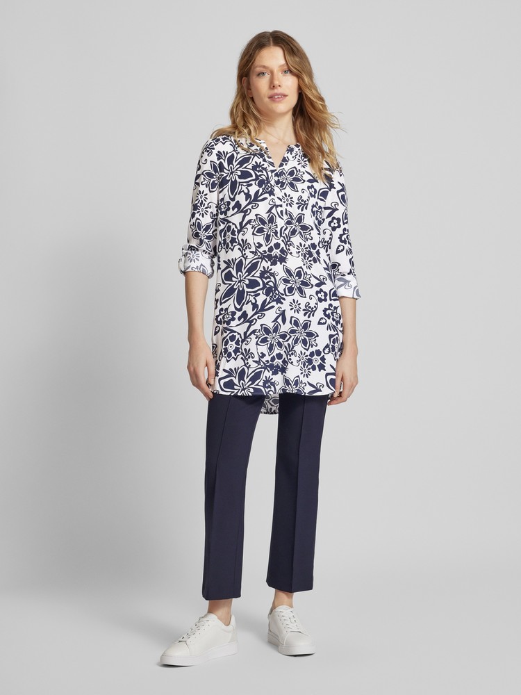 Блуза женская CHRISTIAN BERG 567708260 синяя 44 EU 6998₽