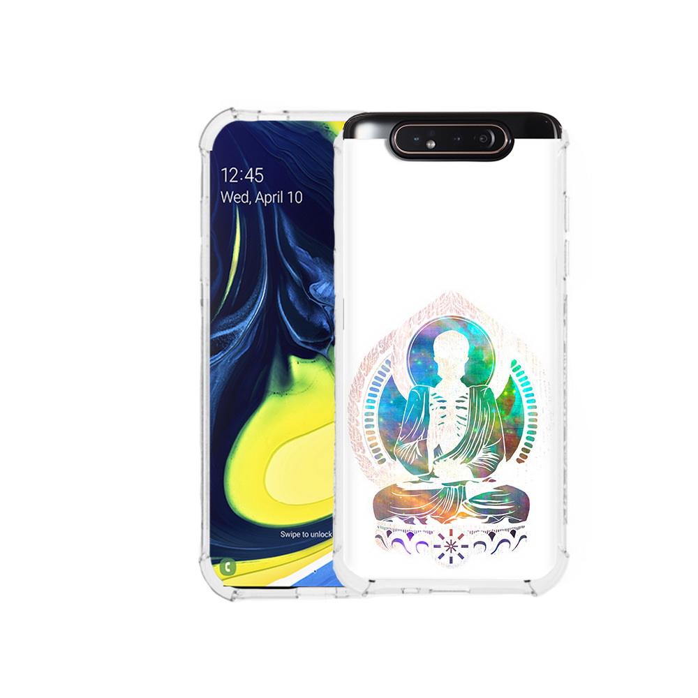

Чехол MyPads Tocco для Samsung Galaxy A80 умный скелет (PT128473.599.653), Прозрачный, Tocco