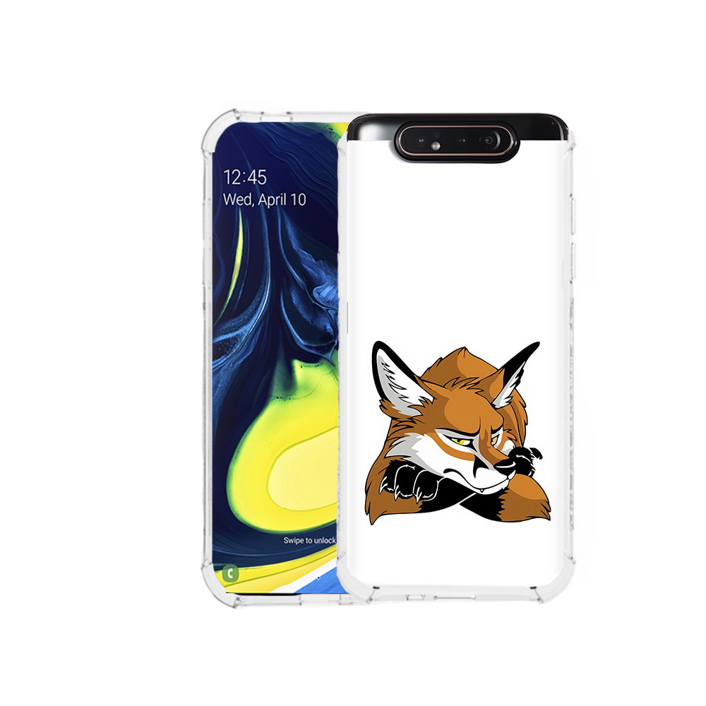 

Чехол MyPads Tocco для Samsung Galaxy A80 фокс (PT128473.599.660), Прозрачный, Tocco