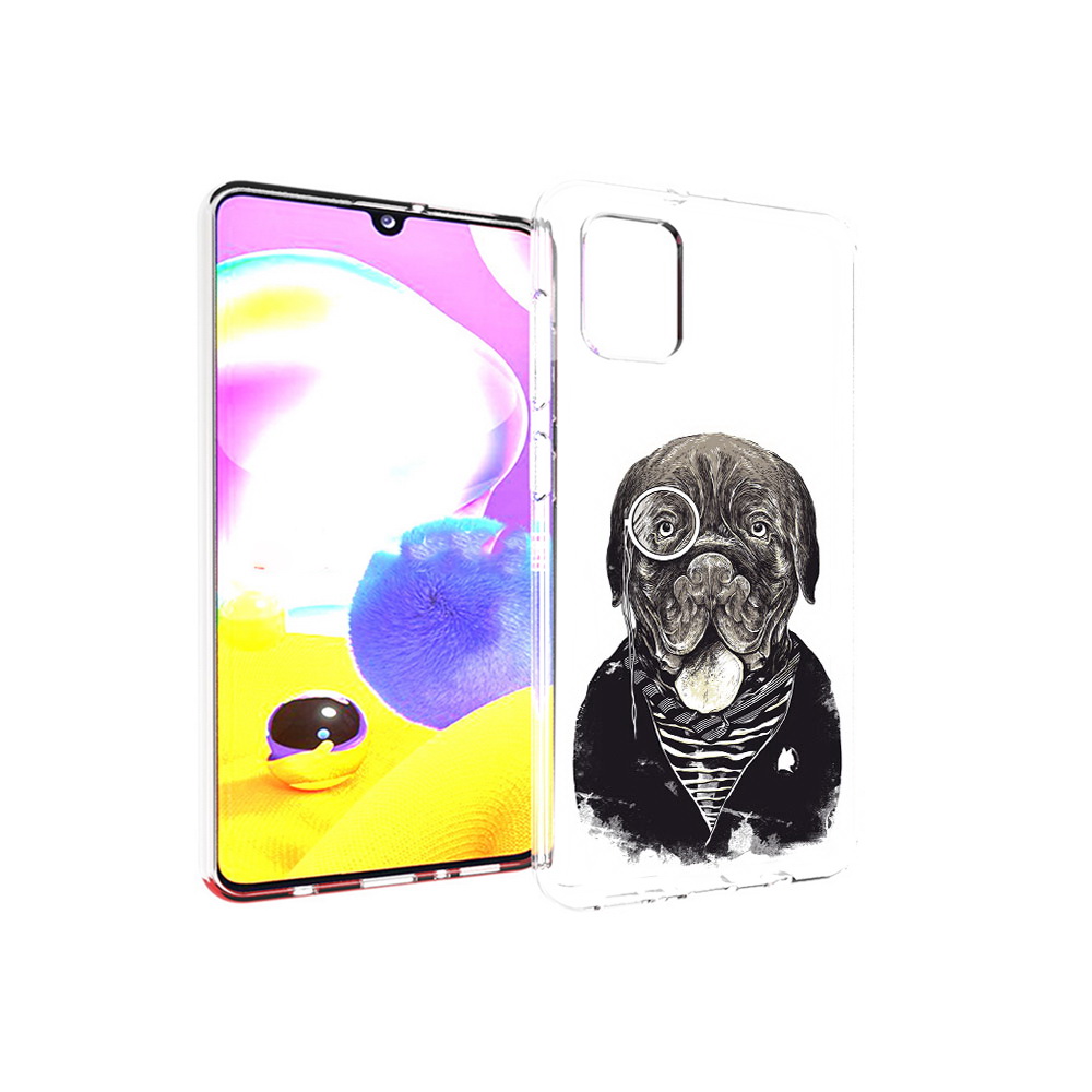 

Чехол MyPads Tocco для Samsung Galaxy A31 солидный песик (PT146911.482.615), Прозрачный, Tocco