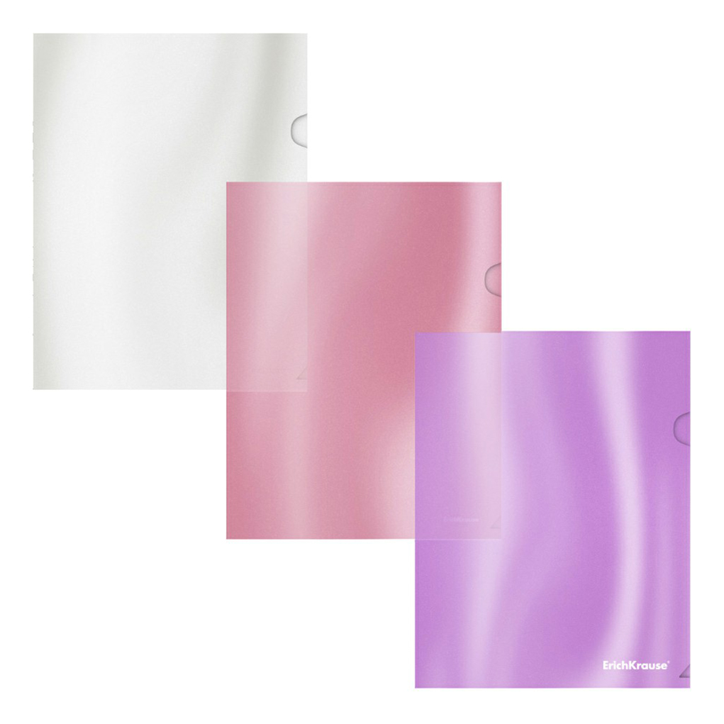 

Папка-уголок A5+ ErichKrause Glossy Candy пластиковая в ассортименте, Фиолетовый
