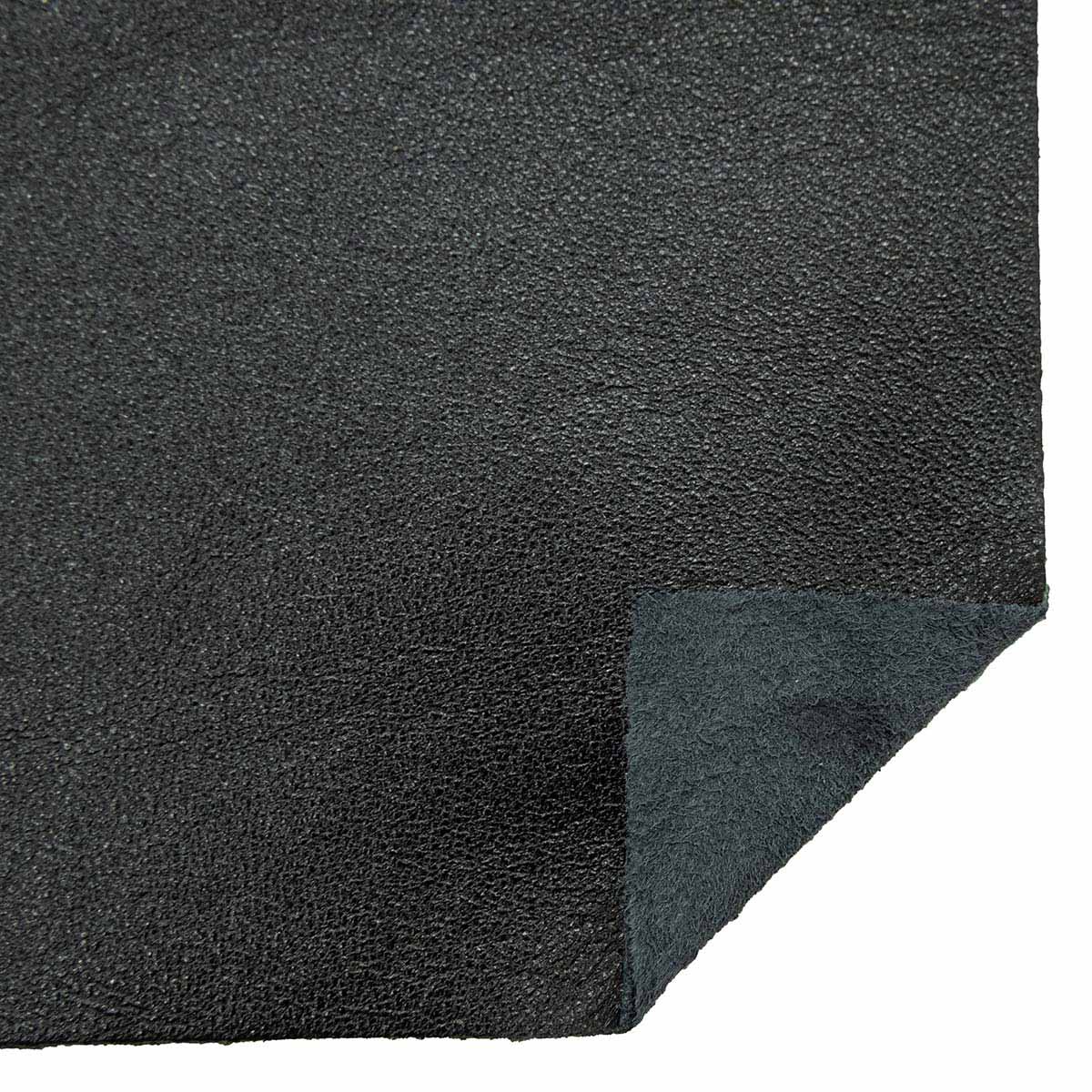 Кожа натуральная Галерея 401, в листах А5 (21*14,8 см), 100% кожа (01 чёрный)