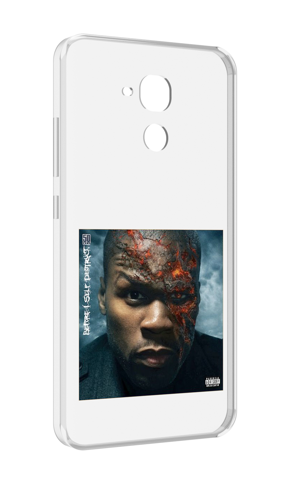 

Чехол MyPads 50 Cent - Before I Self Destruct мужской для Huawei Honor 5C/7 Lite/GT3 5.2, Прозрачный, Tocco