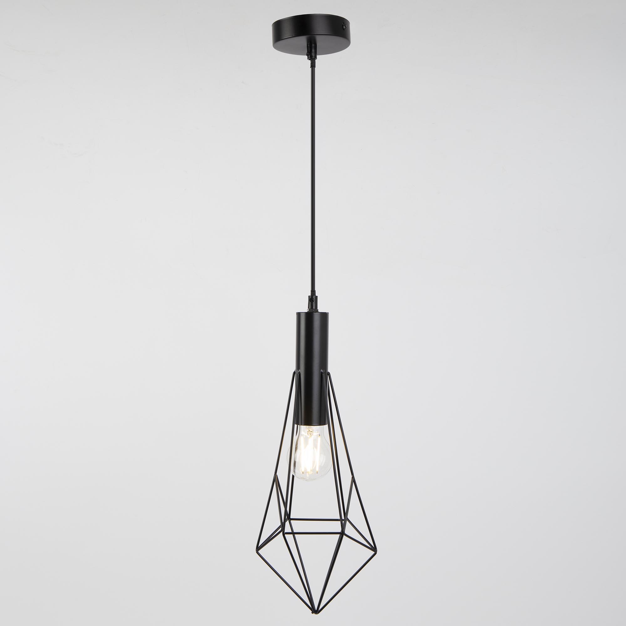 

Подвесной светильник HIPER H047-2 E27 60Вт BLACK