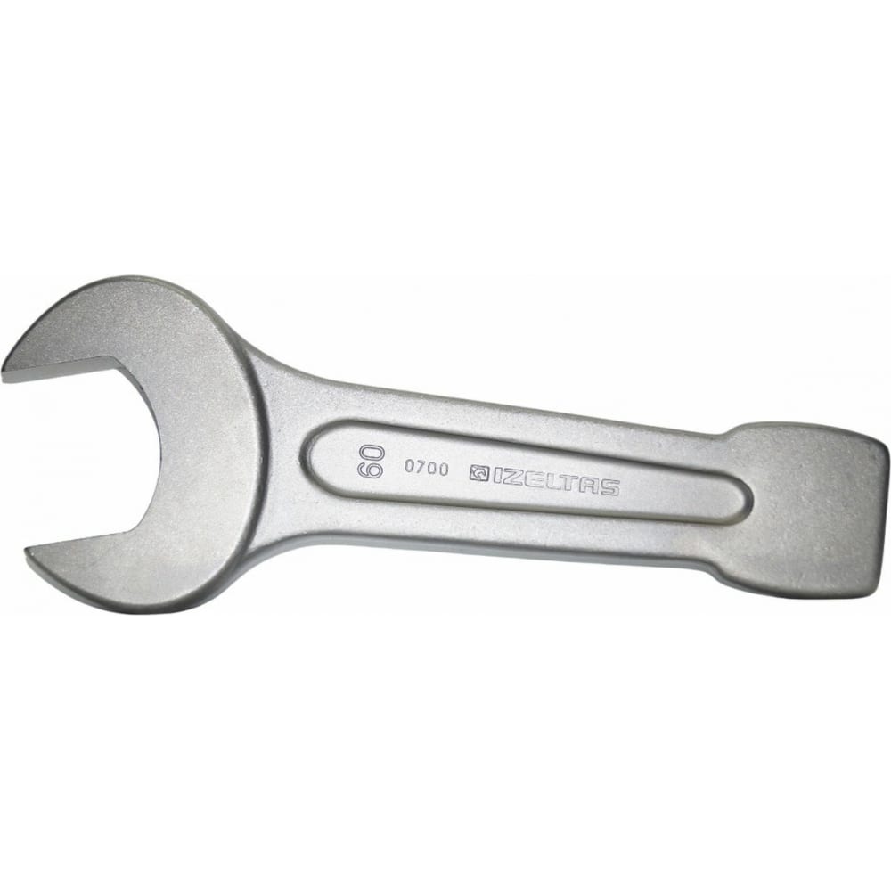 Рожковый ударный ключ 60 мм IZELTAS 0700050060 изогнутые ювелирные ножницы izeltas
