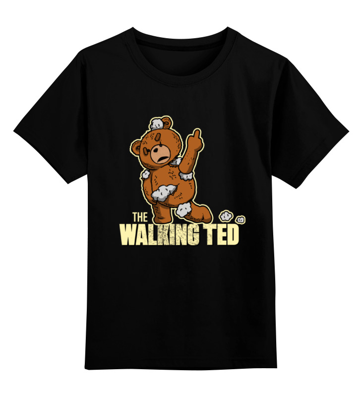 

Футболка детская Printio Ted zombie цв. черный р. 140, Ted zombie