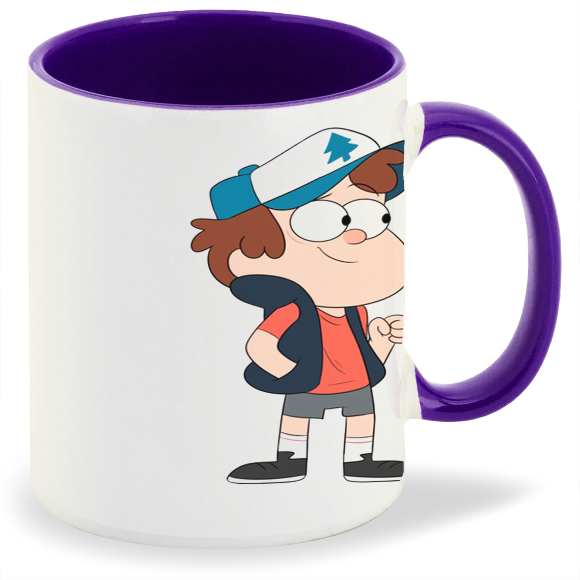 

Кружка CoolPodarok Мультфильмы Графити Фолз Мэбл и Диппи Gravity Falls (кулак в кулак)