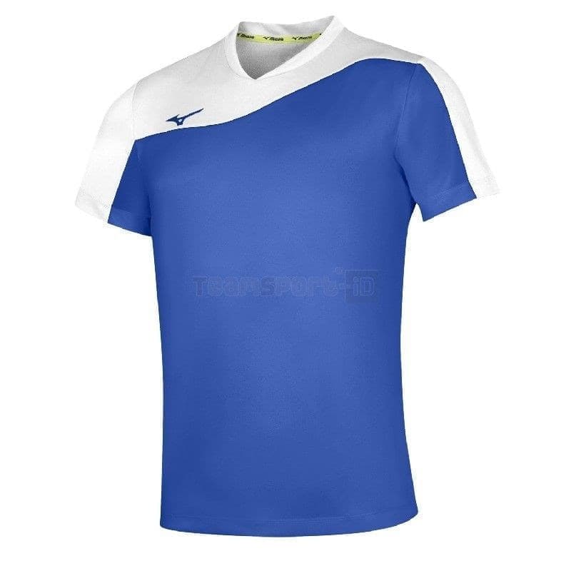 

Футболка мужская Mizuno V2EA7003-22 синяя S, Синий, V2EA7003-22