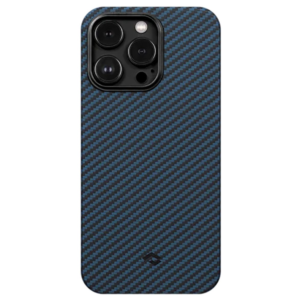 фото Чехол pitaka magez case 3 ki1408p для iphone 14 pro, чёрно-синий