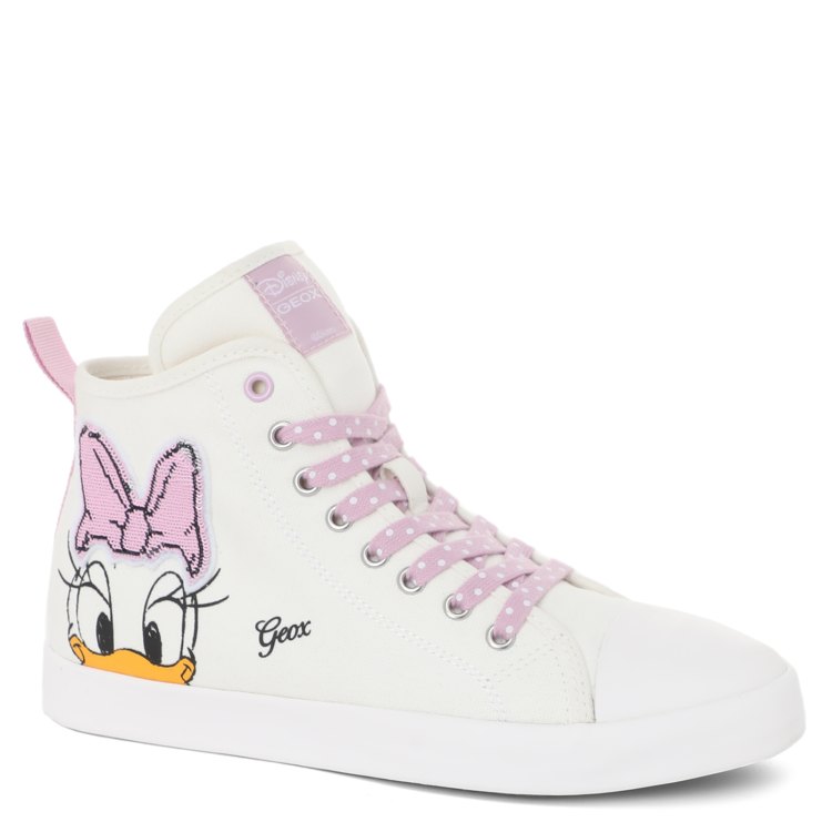 

Кеды детские GEOX JR CIAK GIRL цв.белый р.31, J0204F