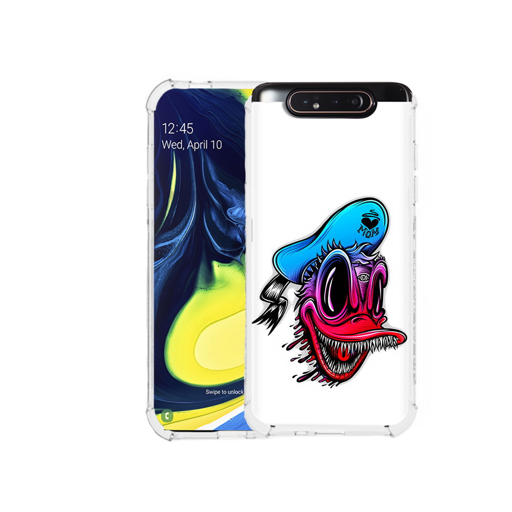 

Чехол MyPads Tocco для Samsung Galaxy A80 Дональд (PT128473.599.71), Прозрачный, Tocco