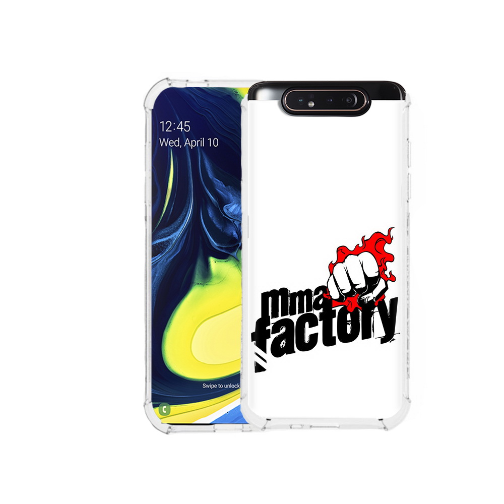 

Чехол MyPads Tocco для Samsung Galaxy A80 Единоборства ММА (PT128473.599.74), Прозрачный, Tocco